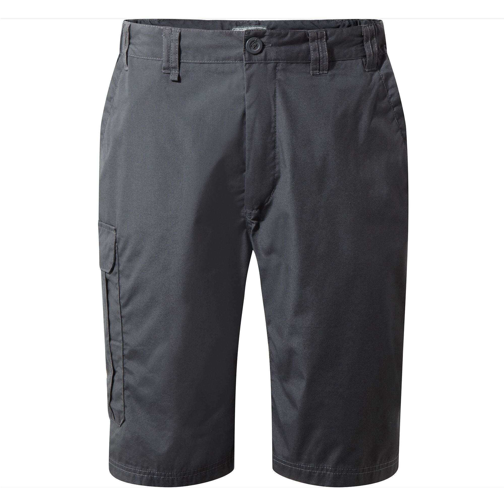 craghoppers kiwi long shorts black pepper