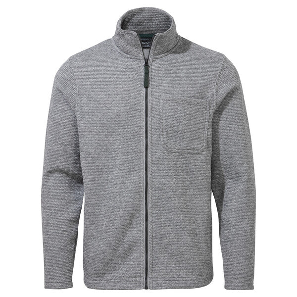 Craghoppers Men's Barona Fleece Jacket | Cloud Grey Marl – Wear It Outdoors